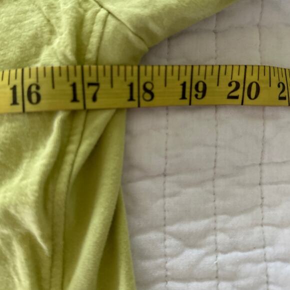 HABITAT Womens Jacket Lime Green Jersey Knit Lagenlook Spring Stretch Travel XS - Picture 9 of 13